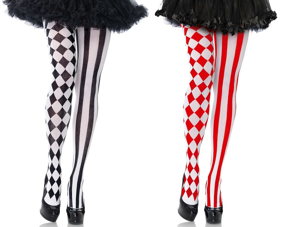 Harlequin Opaque Tights