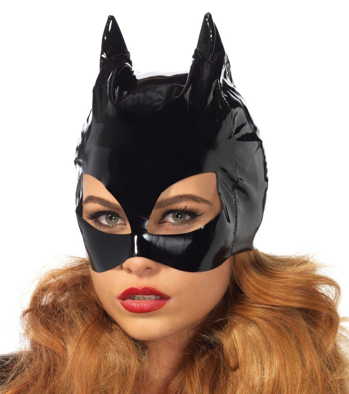 Black Vinyl Cat Mask
